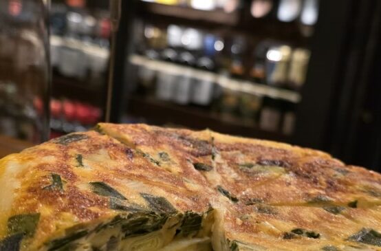 愛知県産ネギとジャガイモのトルティージャ