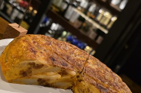 スペイン風牛ひき肉のトルティージャ